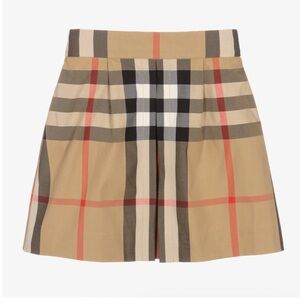 Burberry girls skirt NWT